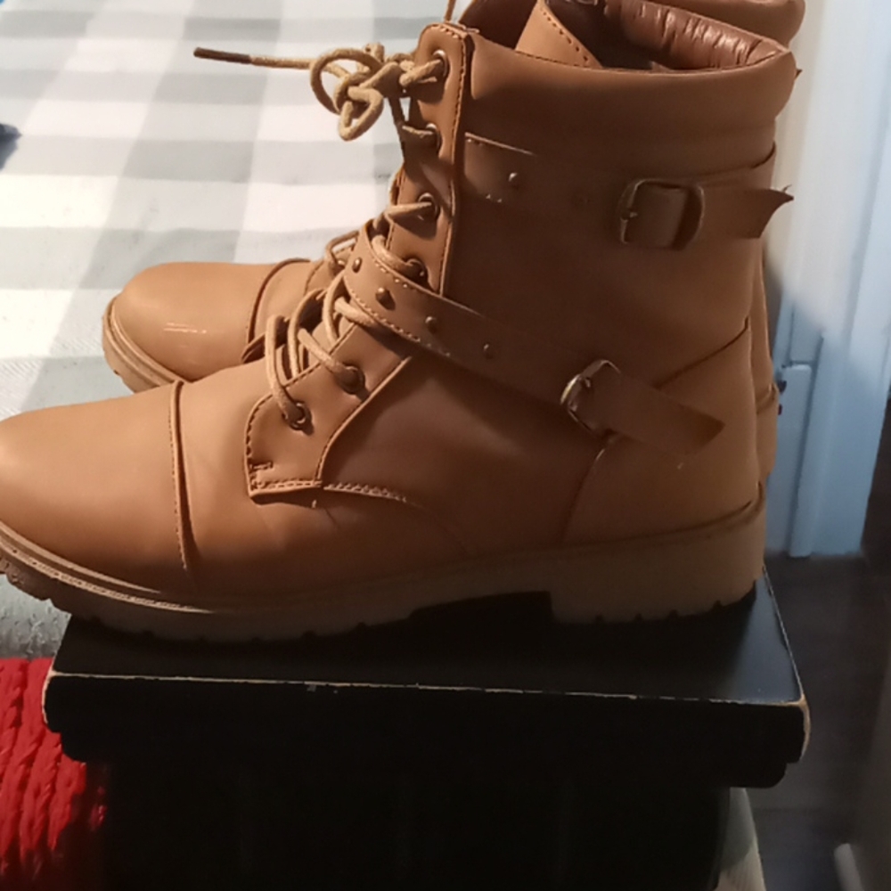 Brown boots